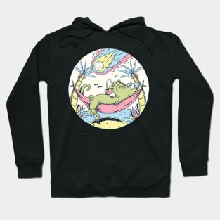 Dinosaur Asteroid Day Hoodie